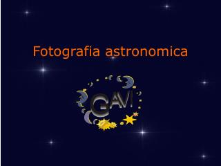 Fotografia astronomica