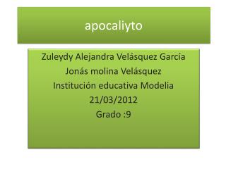 apocaliyto