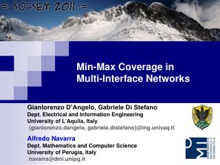 Min-Max Coverage in Multi-Interface Networks