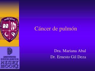 Cáncer de pulmón