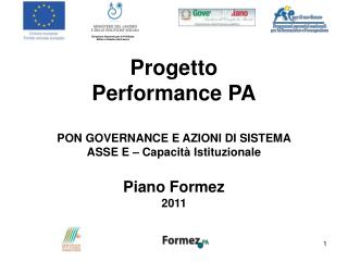 Articolazione del Progetto