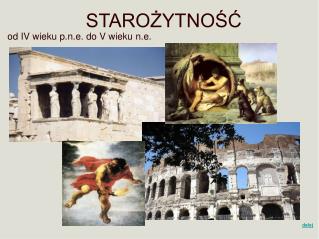 STAROŻYTNOŚĆ