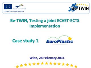 Be-TWIN, Testing a joint ECVET-ECTS Implementation