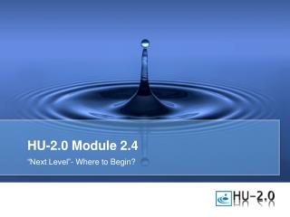 HU-2.0 Module 2.4