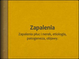 Zapalenia