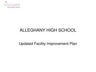 ALLEGHANY HIGH SCHOOL