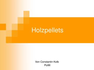 Holzpellets