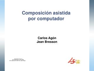 Composición asistida por computador