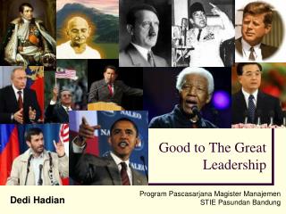 Good to The Great Leadership