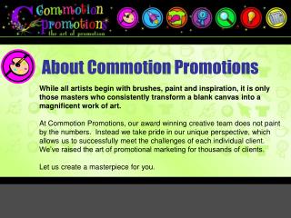 About Commotion Promotions