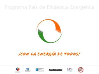 Programa País Eficiencia Energética - Instrumentos económicos y fiscales -