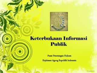 Keterbukaan Informasi Publik