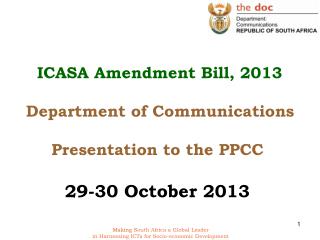 Suggested amendments