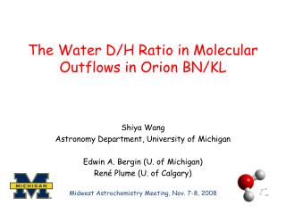 The Water D/H Ratio in Molecular Outflows in Orion BN/KL