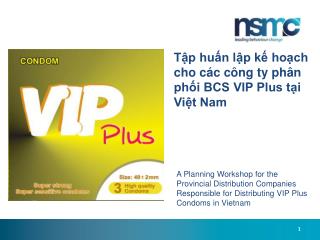 Tập huấn lập kế hoạch cho các công ty phân phối BCS VIP Plus tại Việt Nam
