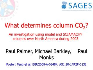 What determines column CO 2 ?