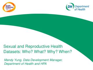 Sexual and Reproductive Health Datasets: Who? What? Why? When?