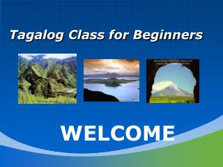 visual presentation in tagalog