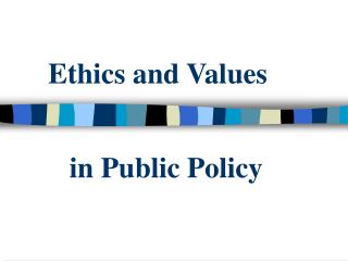 Ethics and Values