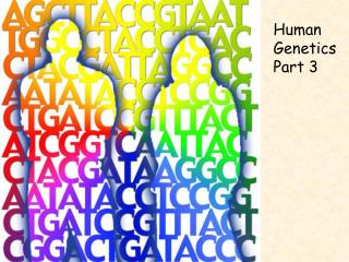 Human Genetics Part 3