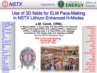 Use of 3D fields for ELM Pace-Making in NSTX Lithium Enhanced H-Modes