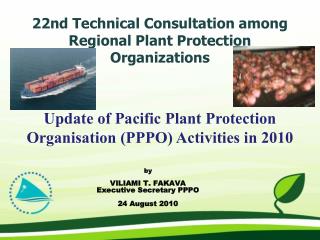 22nd Technical Consultation among Regional Plant Protection Organizations