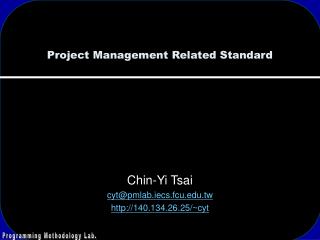 Project Management Related Standard