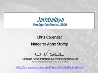 Jambalaya Protégé Conference 2006