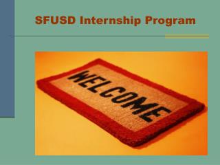 SFUSD Internship Program