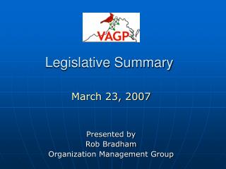 Legislative Summary