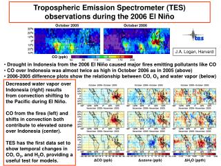 Tropospheric Emission Spectrometer (TES) observations during the 2006 El Niño