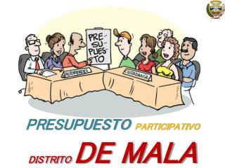 PRESUPUESTO PARTICIPATIVO DISTRITO DE MALA