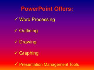 PowerPoint Offers: