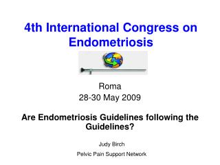 4th International Congress on Endometriosis