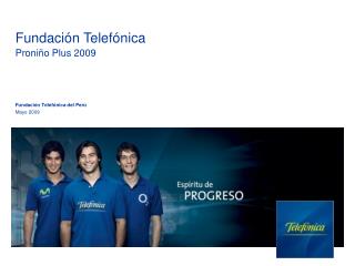 Fundación Telefónica Proniño Plus 2009