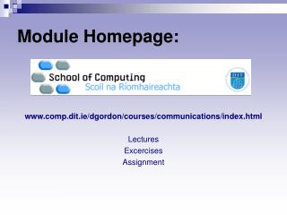 Module Homepage: