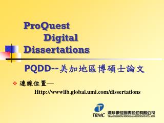 ProQuest Digital Dissertations