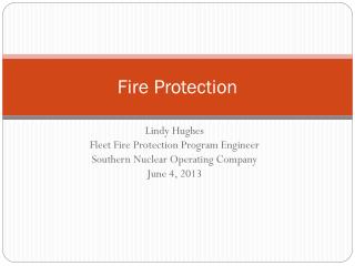 Fire Protection