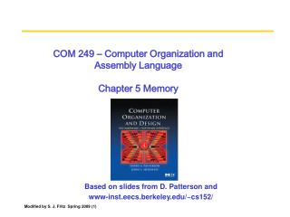 Based on slides from D. Patterson and www-inst.eecs.berkeley/~cs152/
