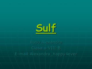 Sulf