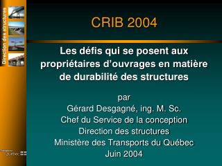 CRIB 2004