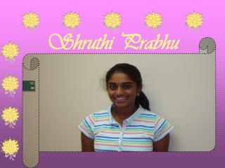 Shruthi Prabhu