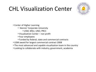 CHL Visualization Center