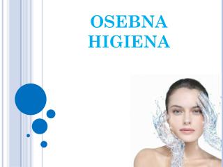 OSEBNA HIGIENA