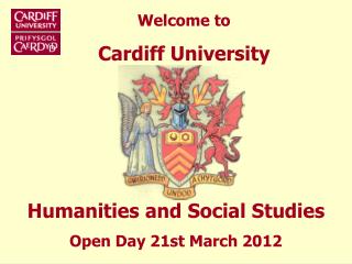 Welcome to Cardiff University