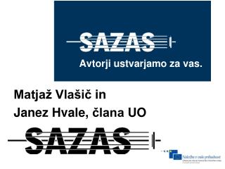 Avtorji ustvarjamo za vas. Matjaž Vlašič in Janez Hvale, člana UO