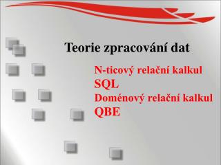 Teorie zpracování dat