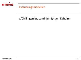 Evalueringsmodeller