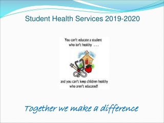 Student Health Services 2019-2020