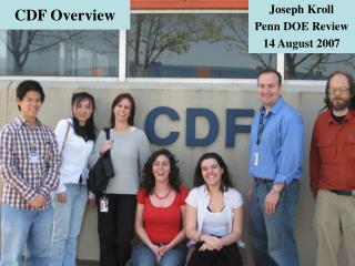 CDF Overview